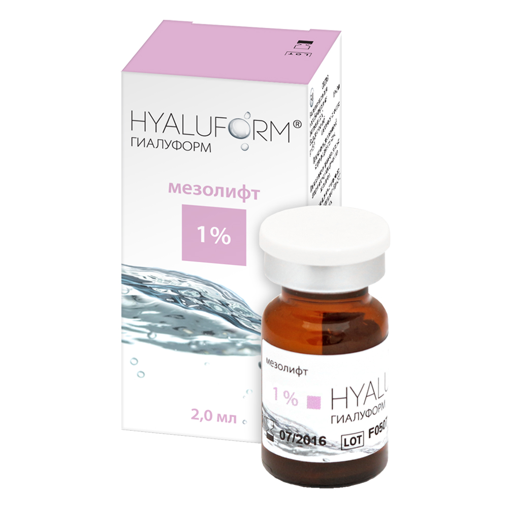 купить гиалуформ мезолифт ( 1%, 2 мл) флакон