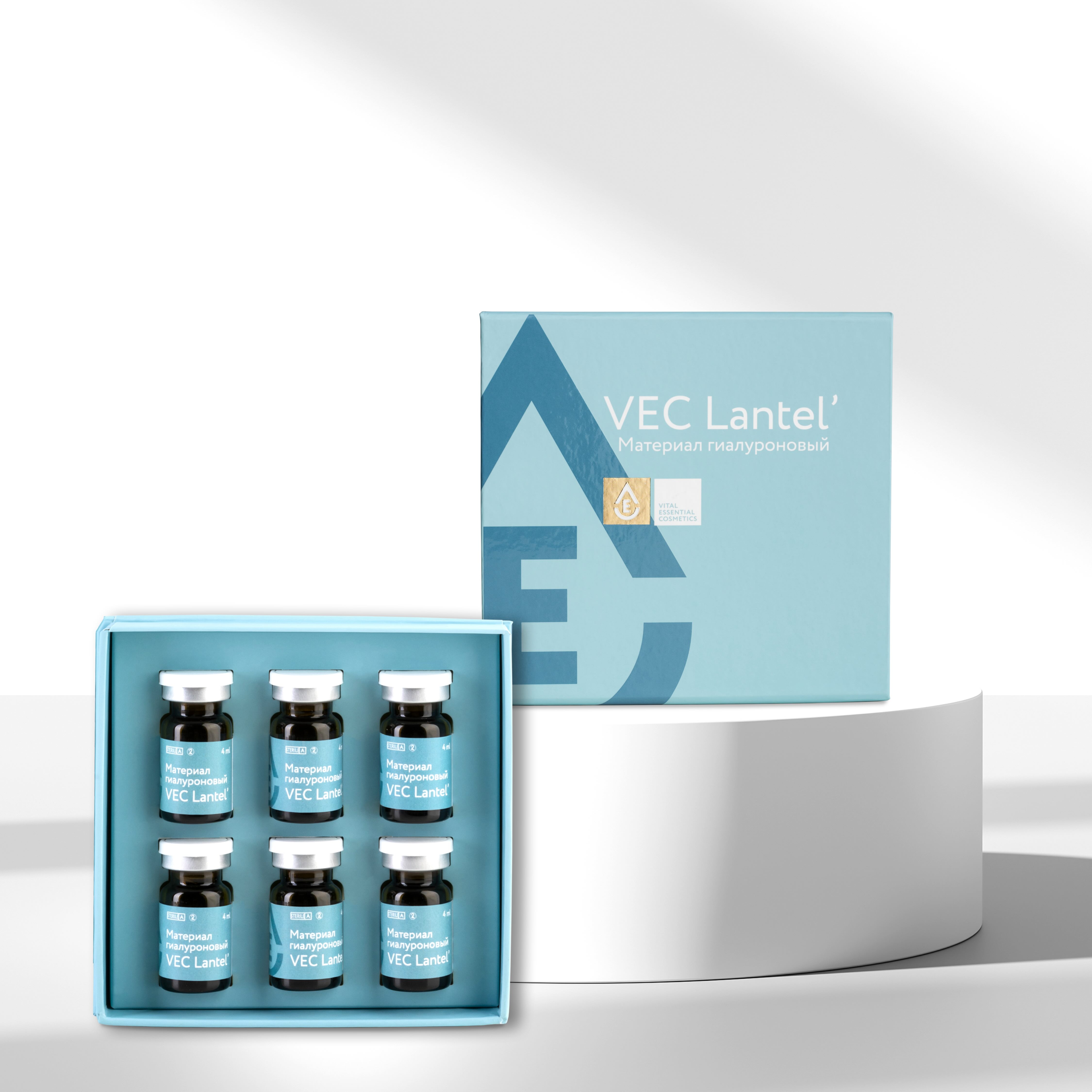 купить v.e.c. lantel биоревитализант (4 мл) флакон