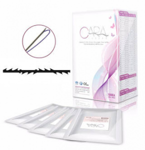 Мезонити коги Cara М21D2010 21G*90, длина 183мм (1 уп./4 шт.) Cog 3D/Blunt Needle (без фиксации)