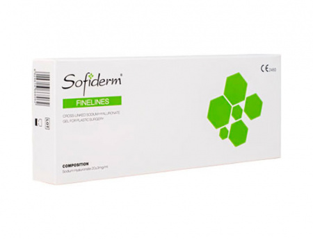 sofiderm fine lines 2 мл (20 мг/мл) шприц купить sofiderm fine lines 2 мл (20 мг/мл) шприц