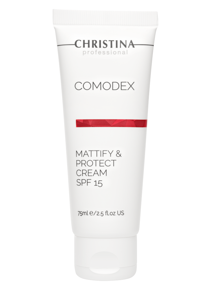 купить comodex new: матирующий защитный крем. mattify protect (spf15, 75 мл)