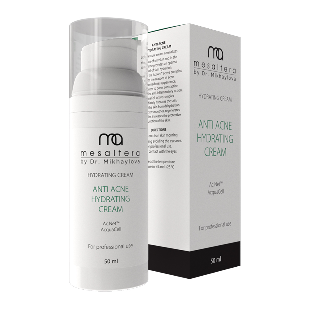купить ma: anti acne hydrating cream увлажняющий крем для проблемной и жирной кожи (50 мл)
